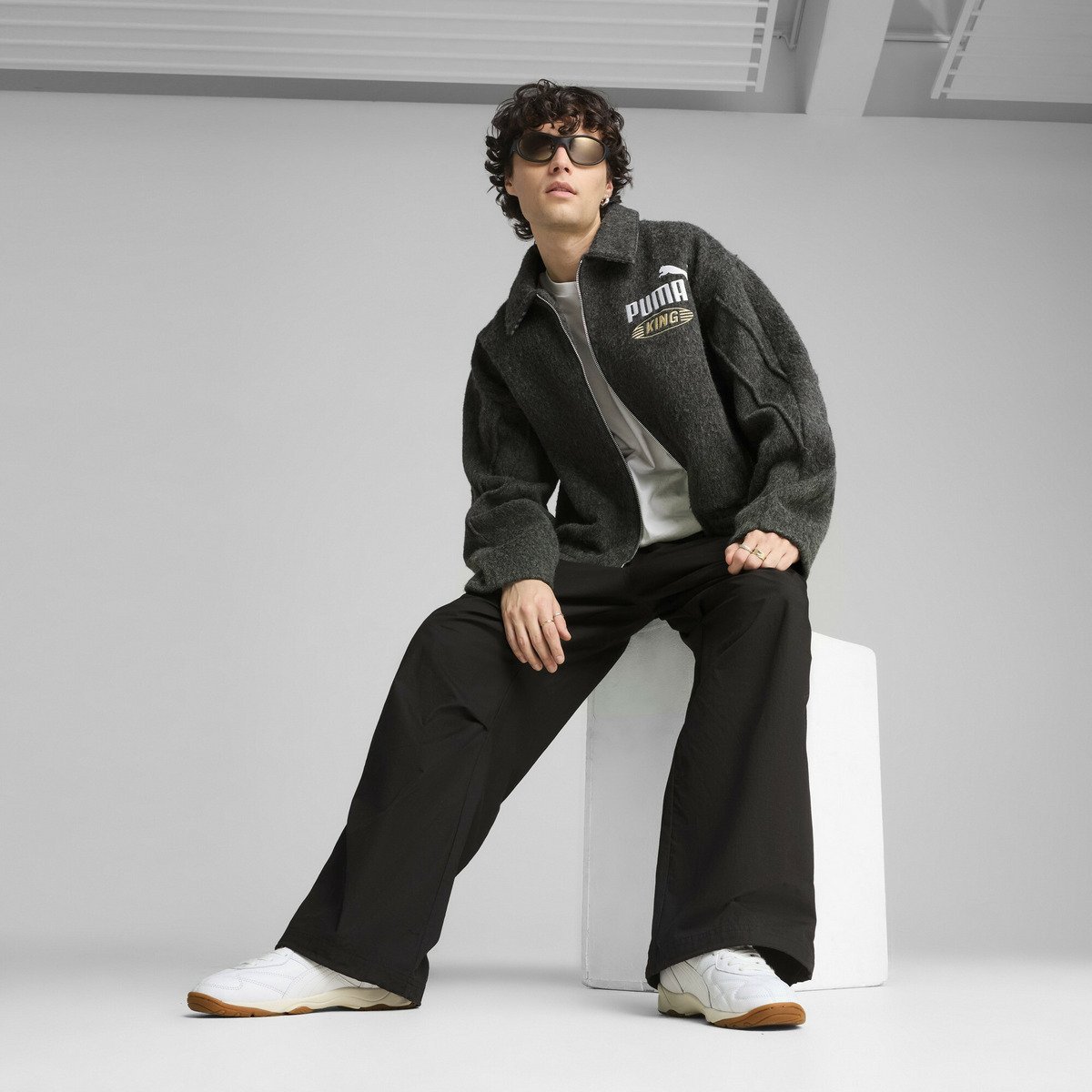 Мужские кроссовки King для дома PUMA, PUMA White-Fros — фото 2