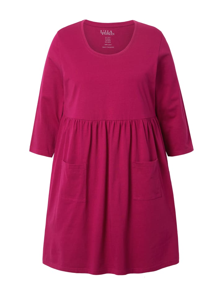 

Футболка Ulla Popken Longshirt, цвет rubin