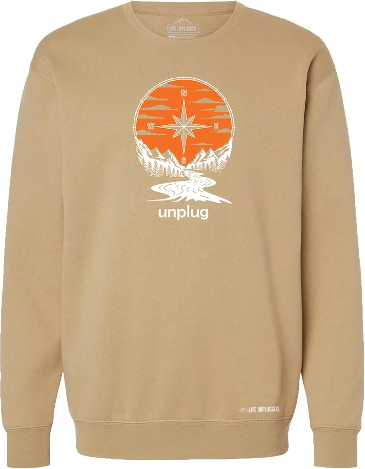 

Толстовка Compass Sunset Heavyweight Life Unplugged
