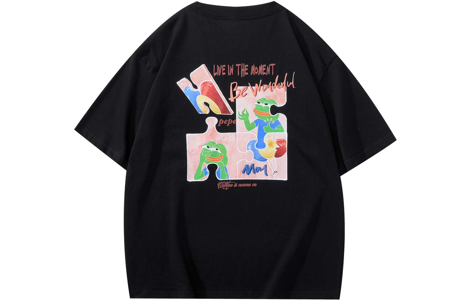 

pepe the frog Футболка унисекс с лягушкой Пепе, Бежевый