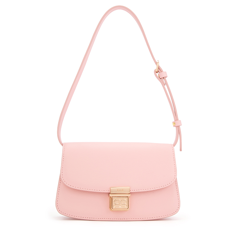 

ELLE Кожаная седельная сумка, маленькая женская сумка через плечо Multicolor