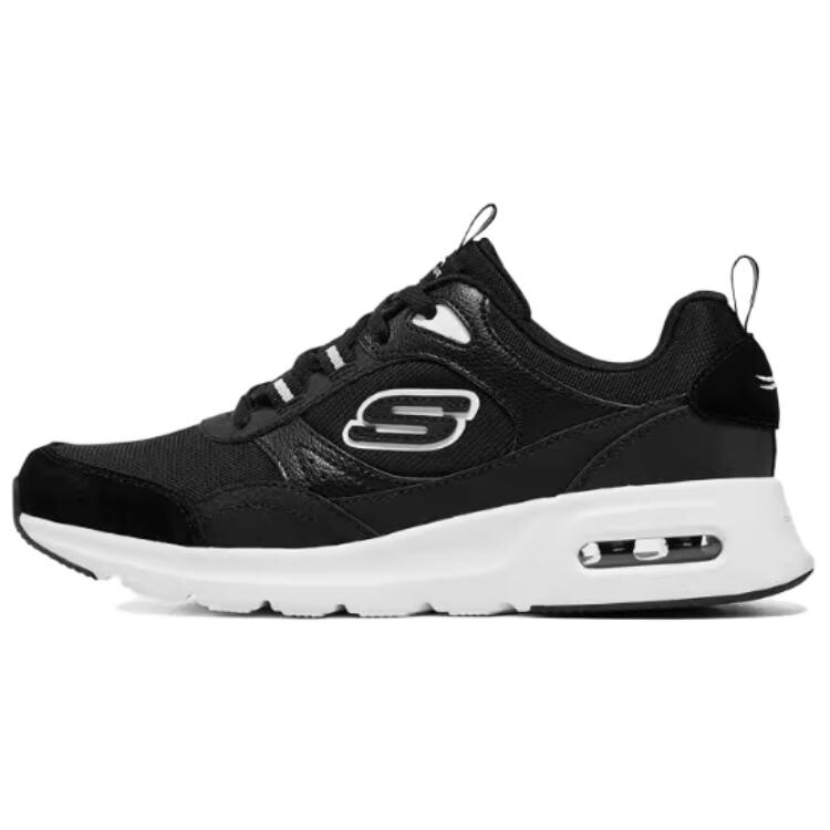 

Кроссовки женские с низким верхом, черные Skechers