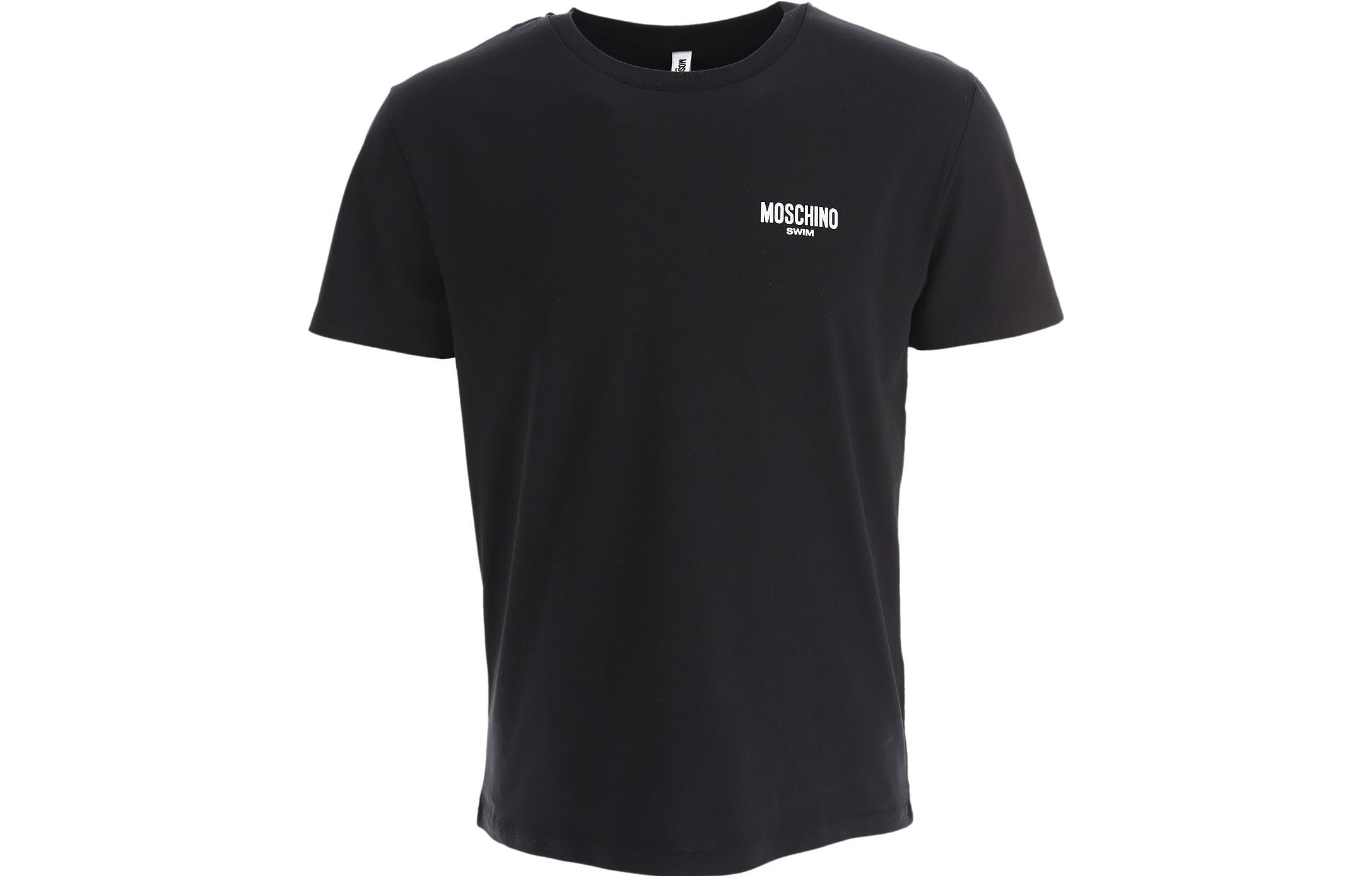 

MOSCHINO Футболка мужская черная