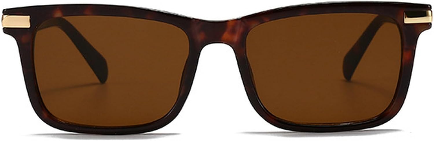 

Винтажные квадратные солнцезащитные очки для женщин, модные ретро-очки 90-х, винтажные мужские солнцезащитные очки для вождения, защита от ультрафиолета UV400 mincl, Leopard Brown