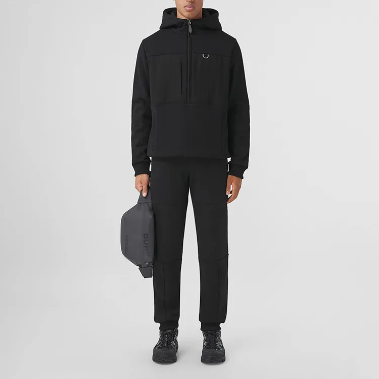 Спортивные штаны Burberry мужские, вязаные, черный — фото 4