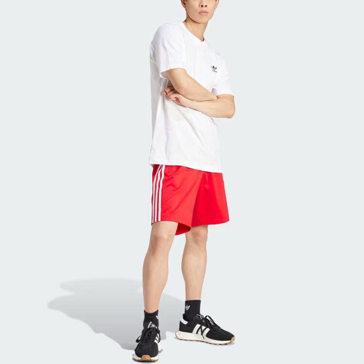 Повседневные шорты Firebird для мужчин, красные Adidas Originals, красный — фото 4