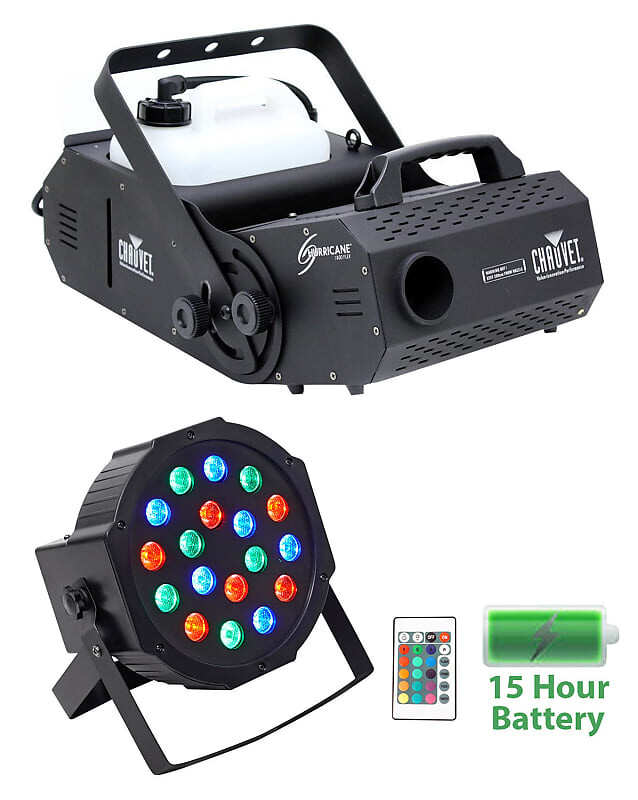 

Машина для тумана Chauvet H1800FLEX+BATTERY PAR 50