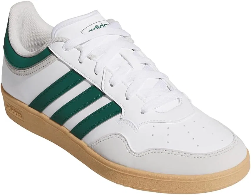 Мужские баскетбольные кроссовки Adidas Hoops 4.0, Ftwr White Collegiate Green Gum 3 — фото 4