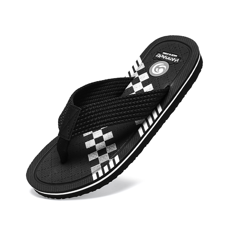 SLIPPER DAY Мужские устойчивые к истиранию шлепанцы Brown H86, цвет Brown H86 — фото 4