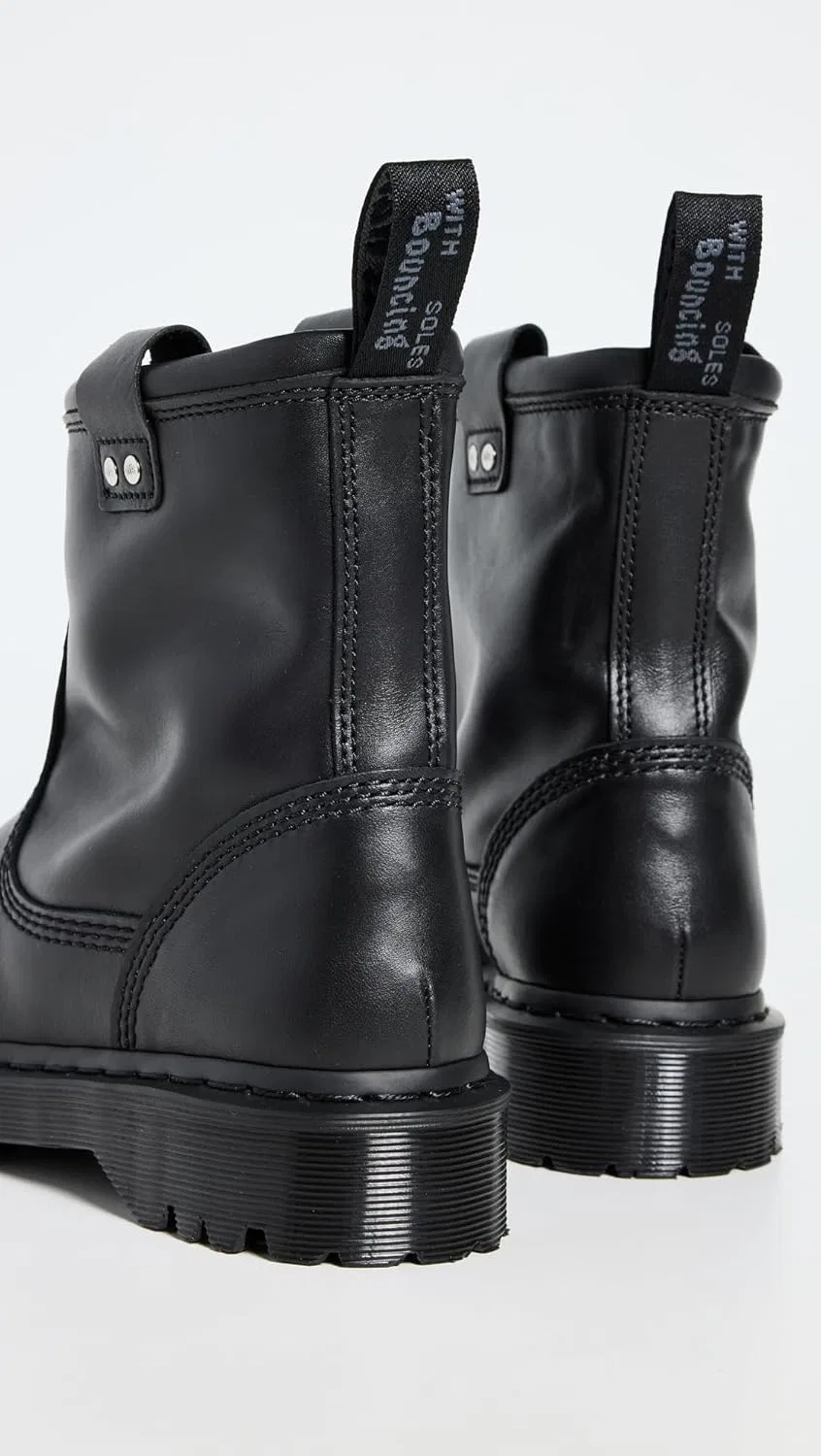 Ботинки Botinki Dr. Martens Unisex Anistone Lo Leather Boat Fashion Boots, черный — фото 3