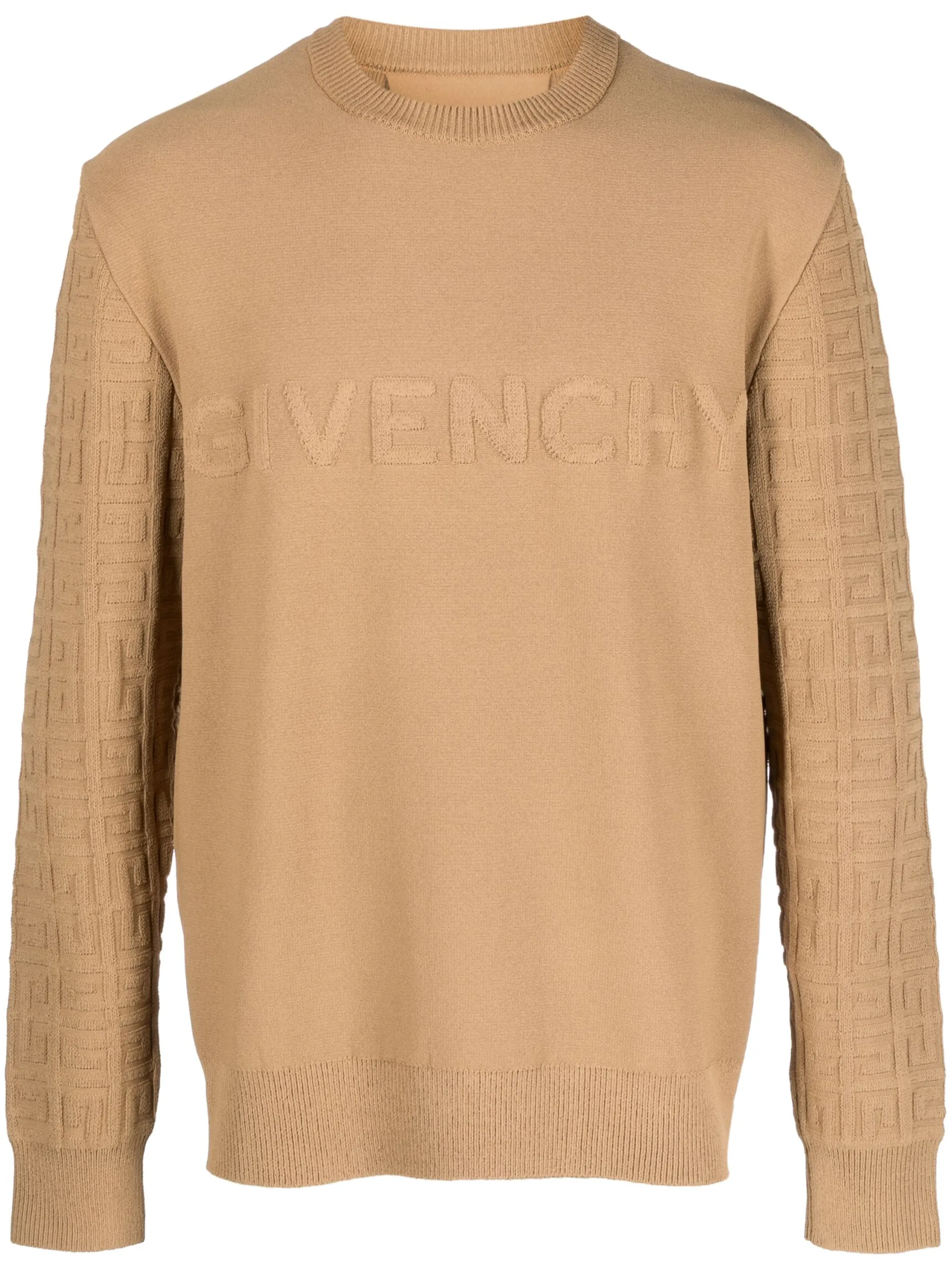 

Толстовка с тисненым логотипом Givenchy, коричневый