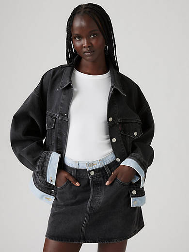 

Куртка 90-х Levi's, цвет Layer Cake Trucker - Black