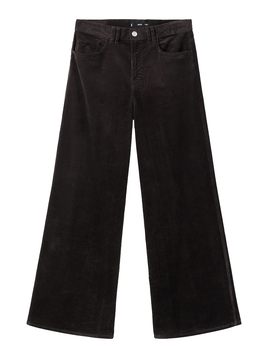 

Широкие брюки MANGO Carmen, шоколадный