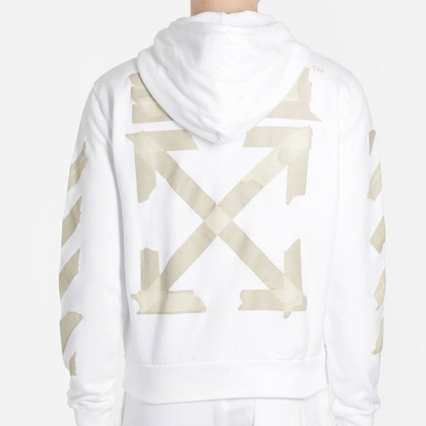 Толстовка ss20 arrows sketch mens logo sweater tape Off-White, белый — фото 4