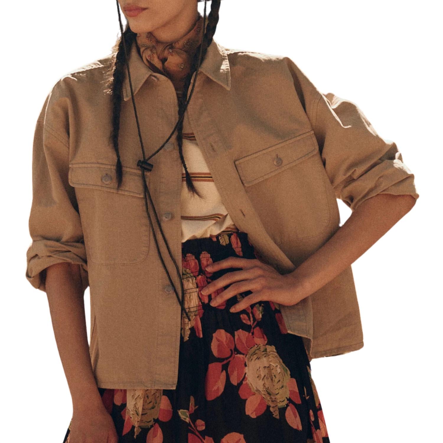 

Куртка-рубашка Arizona в цвете Desert Fatigue THE GREAT, Desert Fatigue