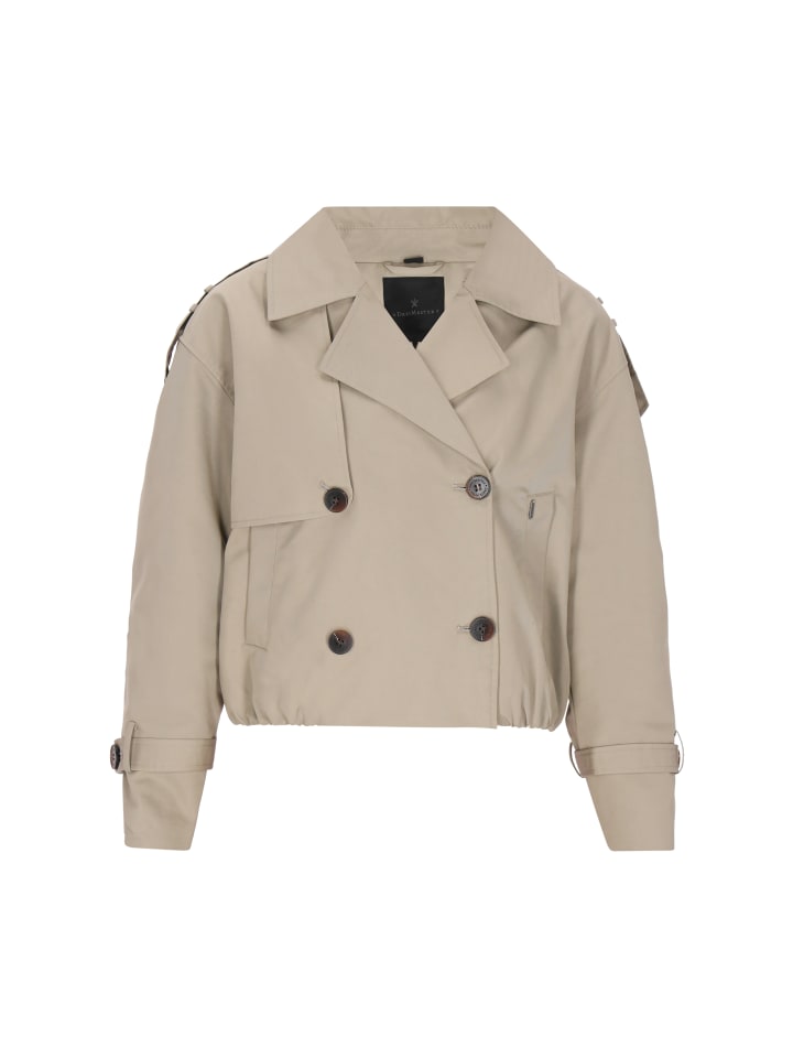 

DreiMaster Женская куртка оливкового цвета