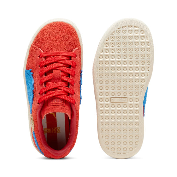 Кроссовки x one piece suede 'luffy' Puma, красный — фото 4
