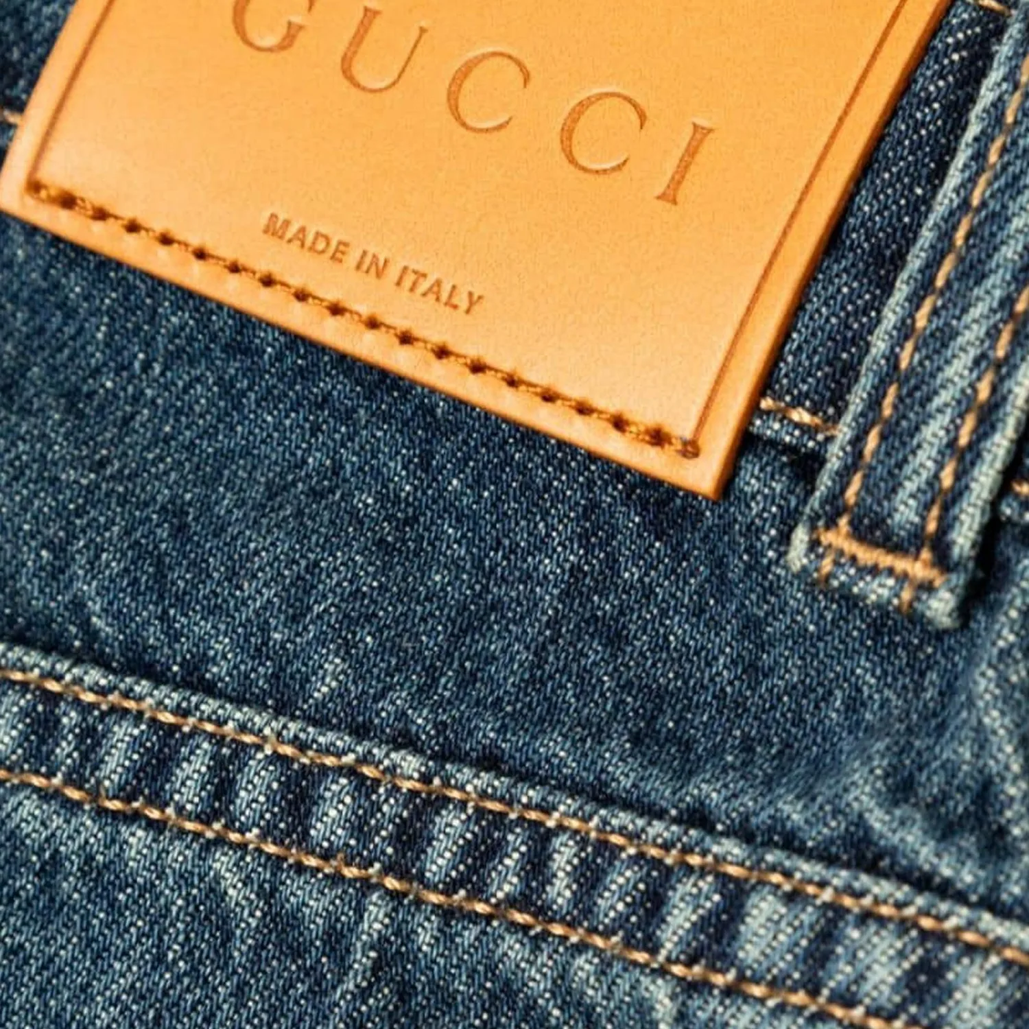 Детские джинсы Moderate GUCCI, синий — фото 4
