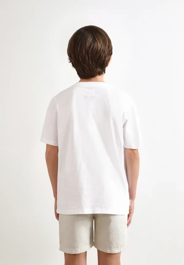 Футболка Scalpers Nos basic skull basic t-shirt, белый — фото 2