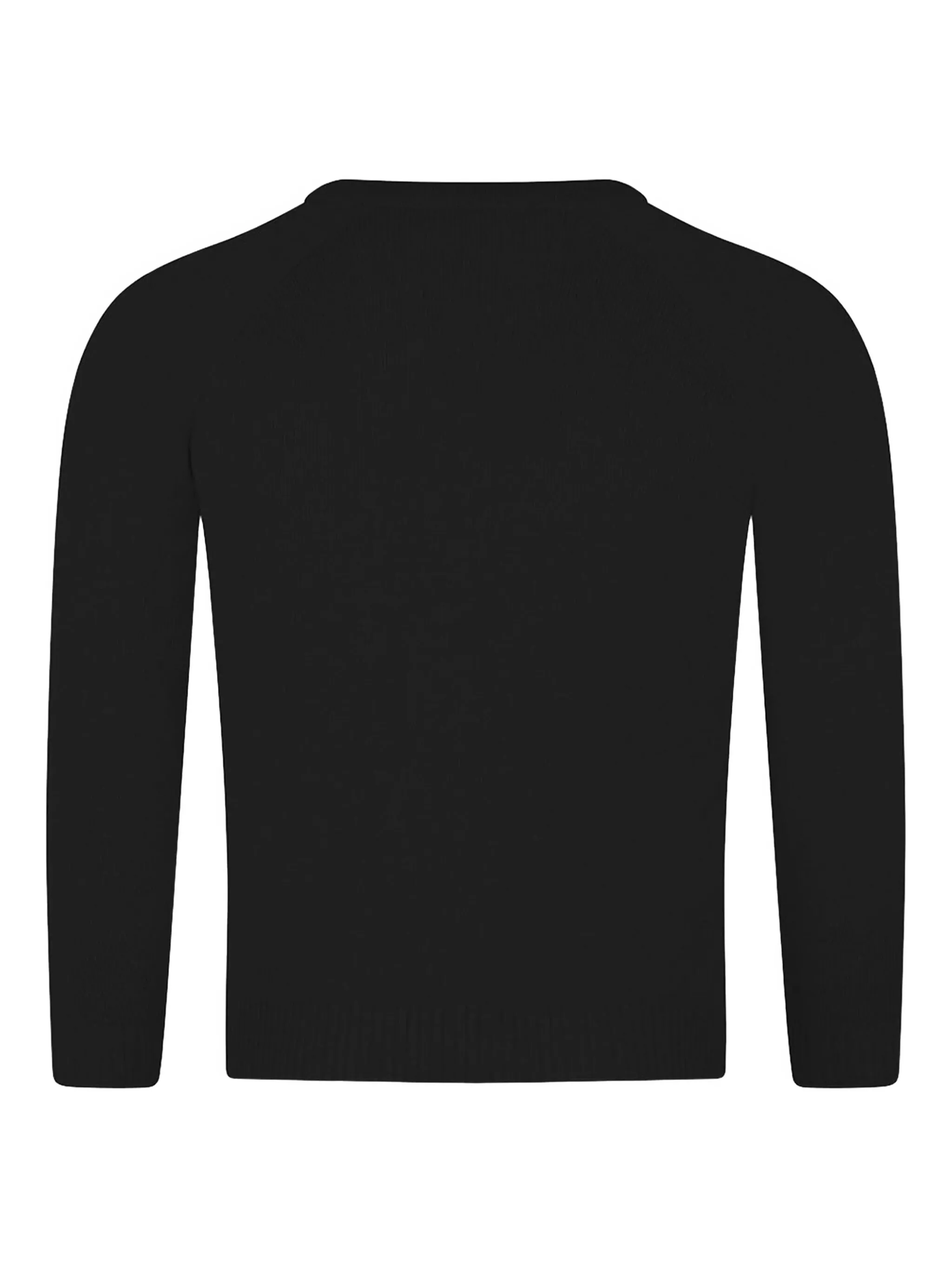 Свитер с V-образным вырезом Zeco Schoolwear Kids, черный — фото 2