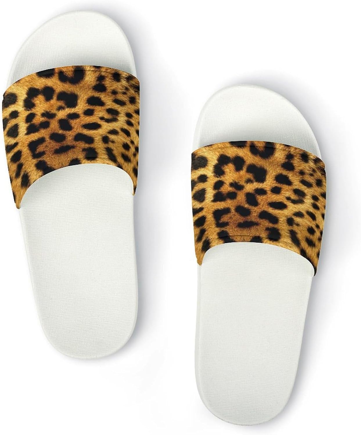 

Тапочки с леопардовым принтом для мужчин и женщин, сандалии, летние шлепанцы для дома, улицы и пляжа Csqdfbhd, Color4