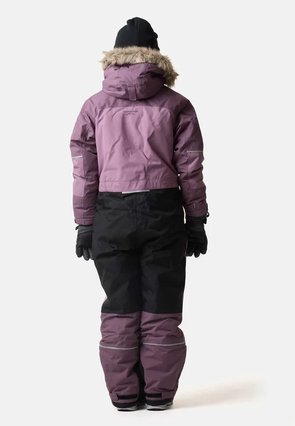 Зимний комбинезон hafjell детский зимний комбинезон Swedemount, Dk. Mauve Pale Mauve — фото 3