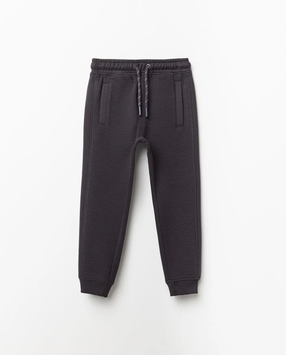 

Брюки из ткани осман Sfera, темно-серый