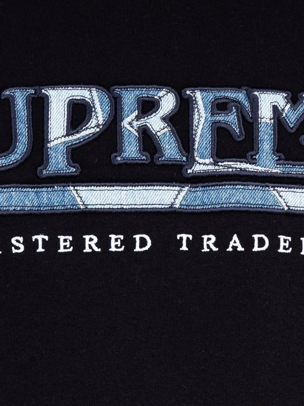Худи Denim Logo Supreme, черный — фото 3