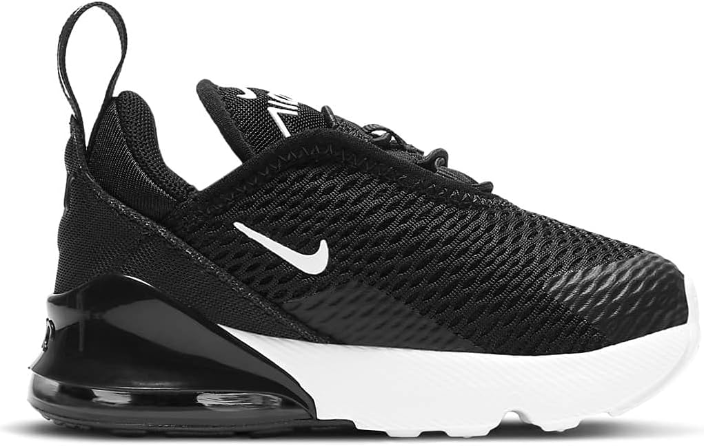 Кроссовки Nike Air Max 270 для детей, белый/черный — фото 2