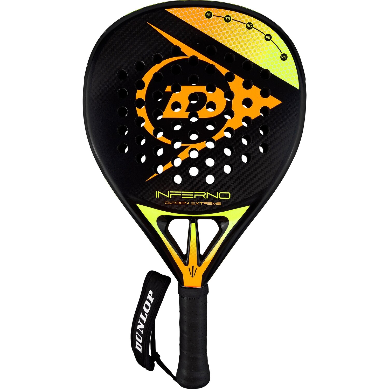 

DUNLOP Ракетка 'Inferno Carbon Extreme' в черном цвете