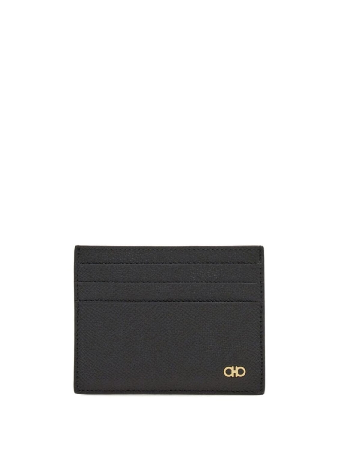 

Ferragamo картхолдер с декором Gancini, черный