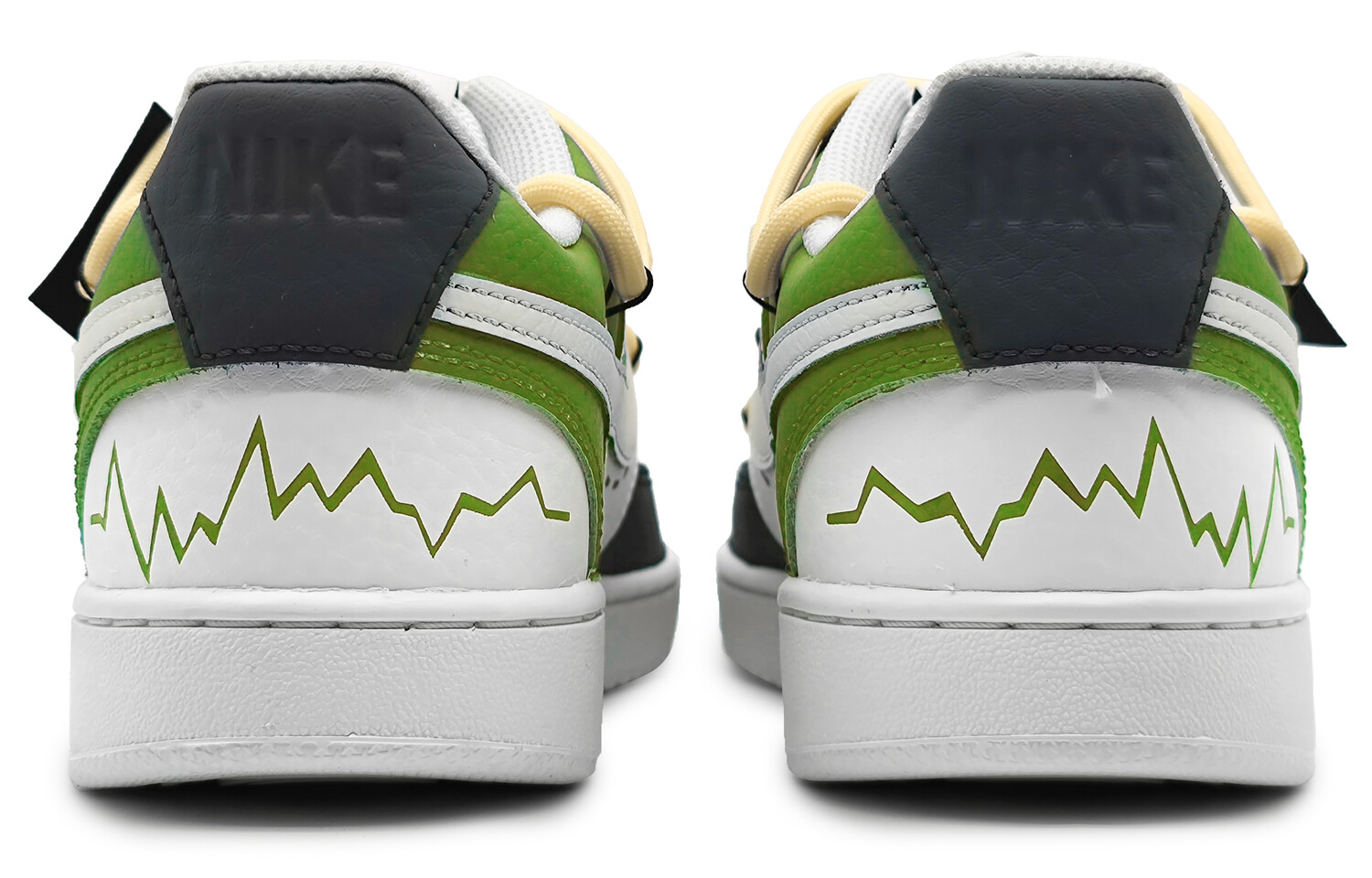 

Кроссовки Nike Court Vision 1 Skateboard Shoes Men Low-Top White Gray