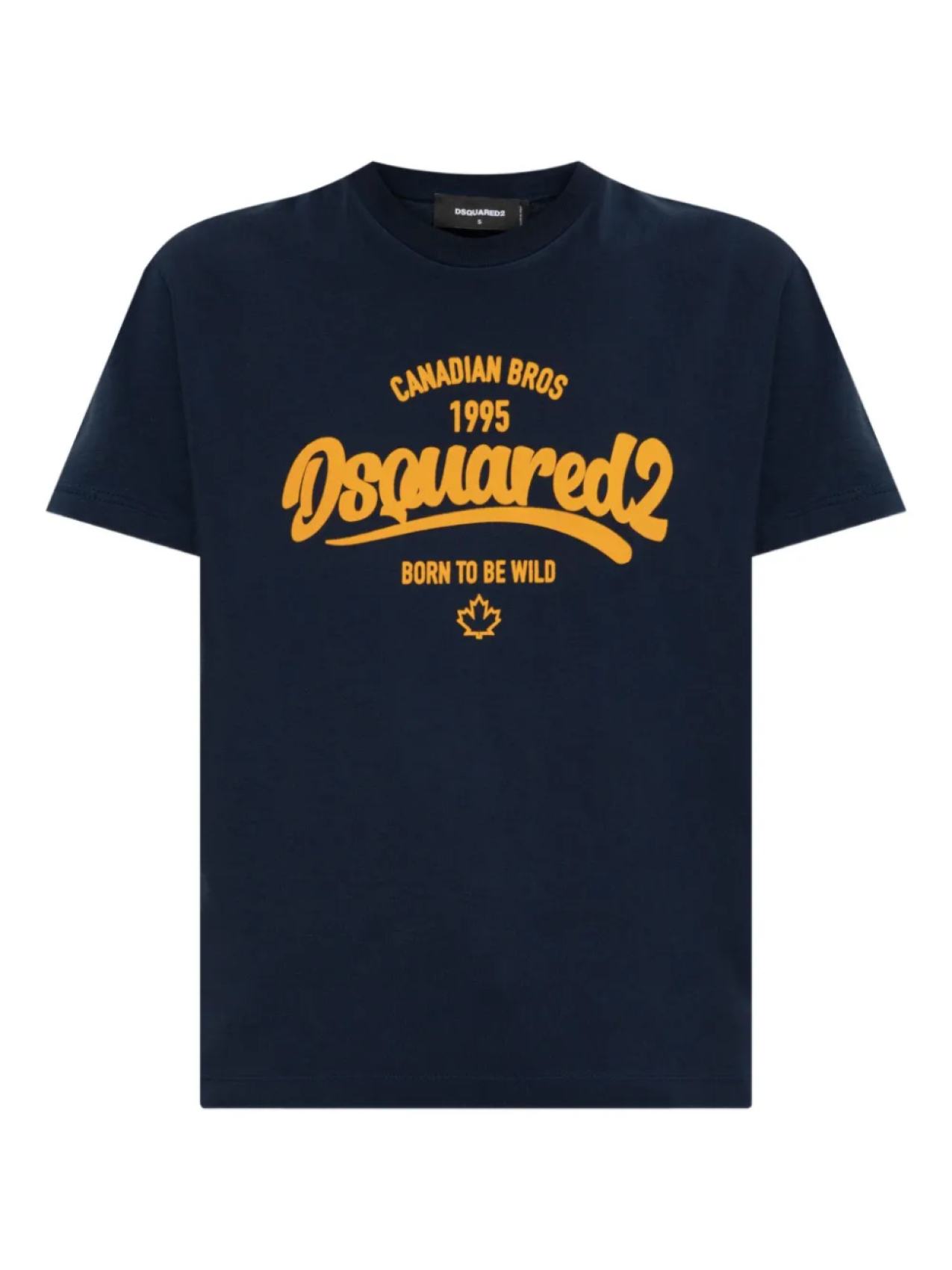 

Футболка с принтом DSQUARED2 Canadian Bros, синий