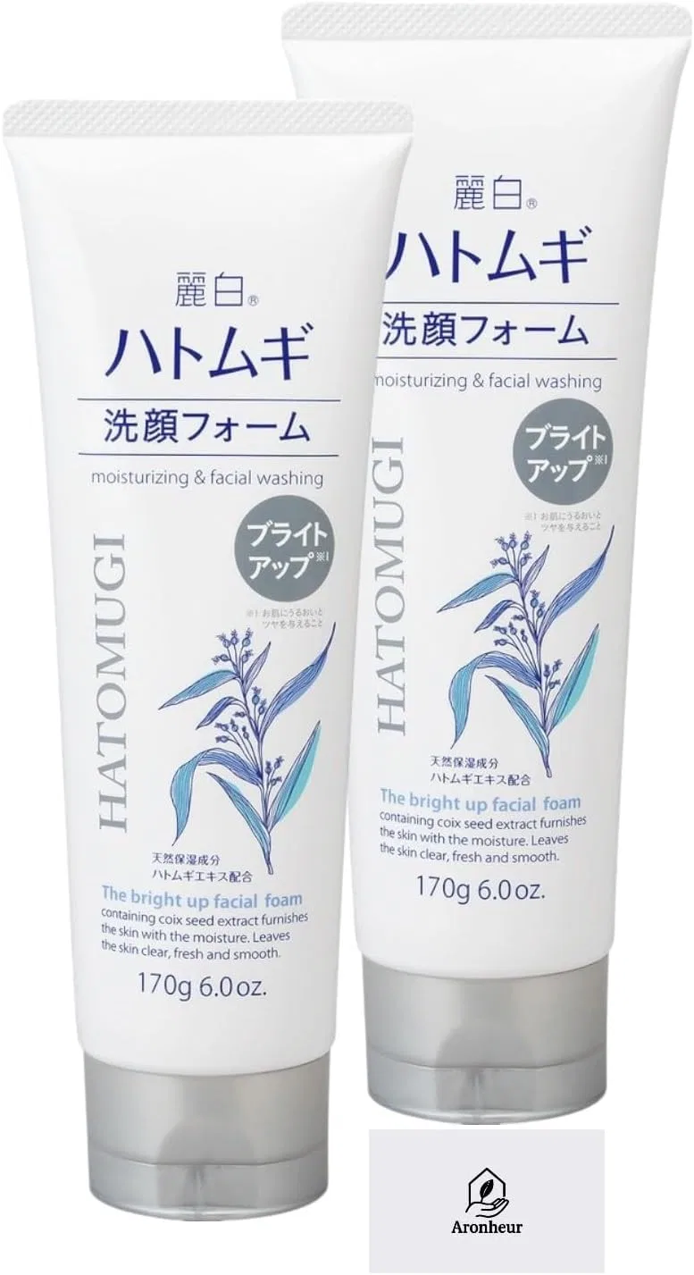 Набор пенок для умывания Aronheur Re-White Pearl Barley Bright-up, 170 г × 2, с маской