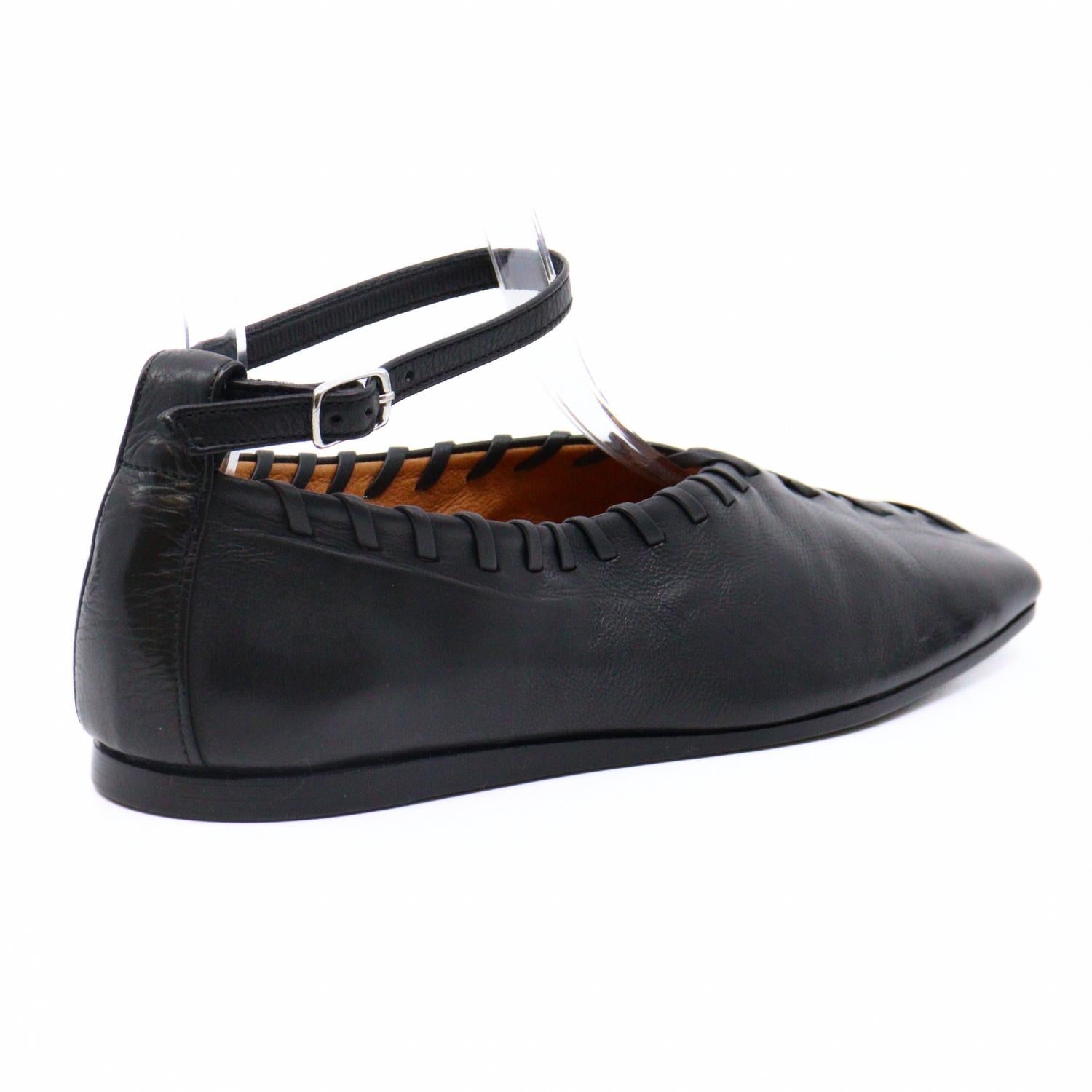 Туфли-лоферы Whip Stitch черного цвета I.N.K. Shoes — фото 2