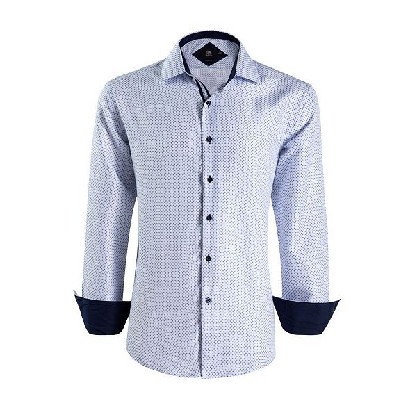 Стильная принтованная рубашка для мальчиков slim fit Elie Balleh, Red — фото 2