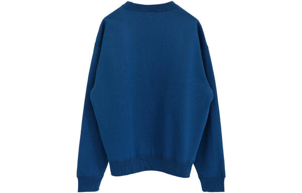 Толстовка Nike Round Neck Pullover Loose Long Sleeves Hoodie Men's Blue, синий — фото 2