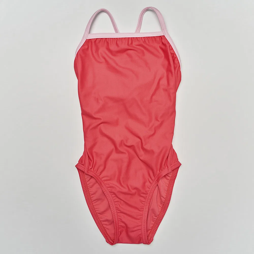Детский купальник с перекрестной спинкой Funyberry Red Coral от Hoog