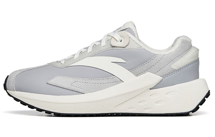 

Кроссовки Icing Running Shoes Men Low-top Foggy Grey / Ivory White / Light Blueish Grey / Black Anta, Белый, Кроссовки Icing Running Shoes Men Low-top Foggy Grey / Ivory White / Light Blueish Grey / Black Anta