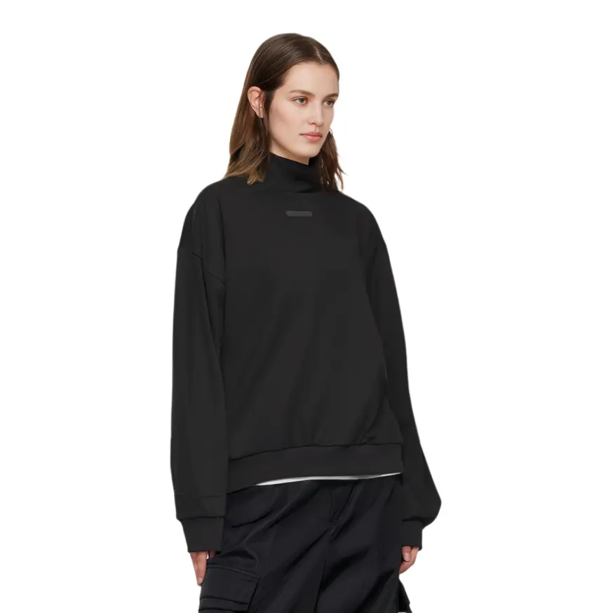Fear Of God Athletics Женская Трикотажная Высокая Горловина Черный Adidas — фото 4