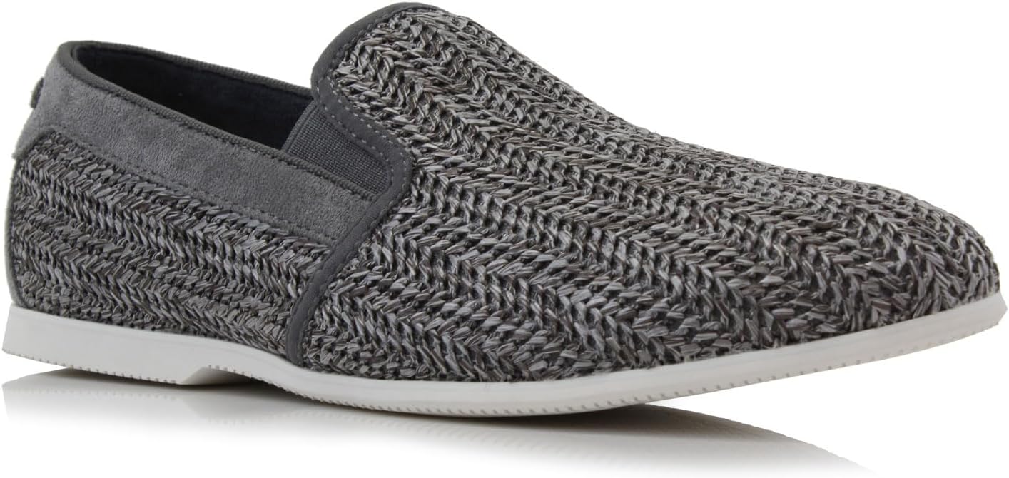 

Мужские слипоны Ferro Aldo, Плетеные эспадрильи и классические модели, Повседневная и официальная обувь, серый