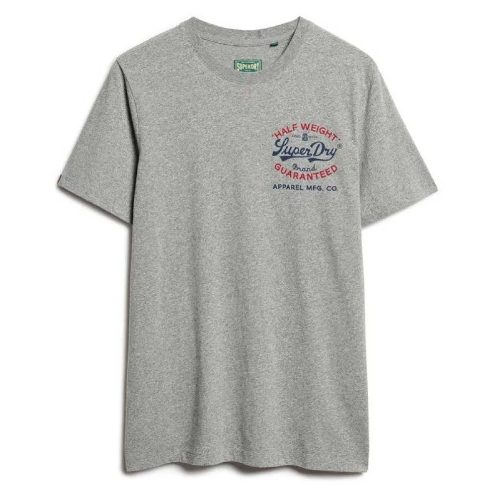 

Футболка с коротким рукавом Superdry Vintage Workwear Relaxed, серый