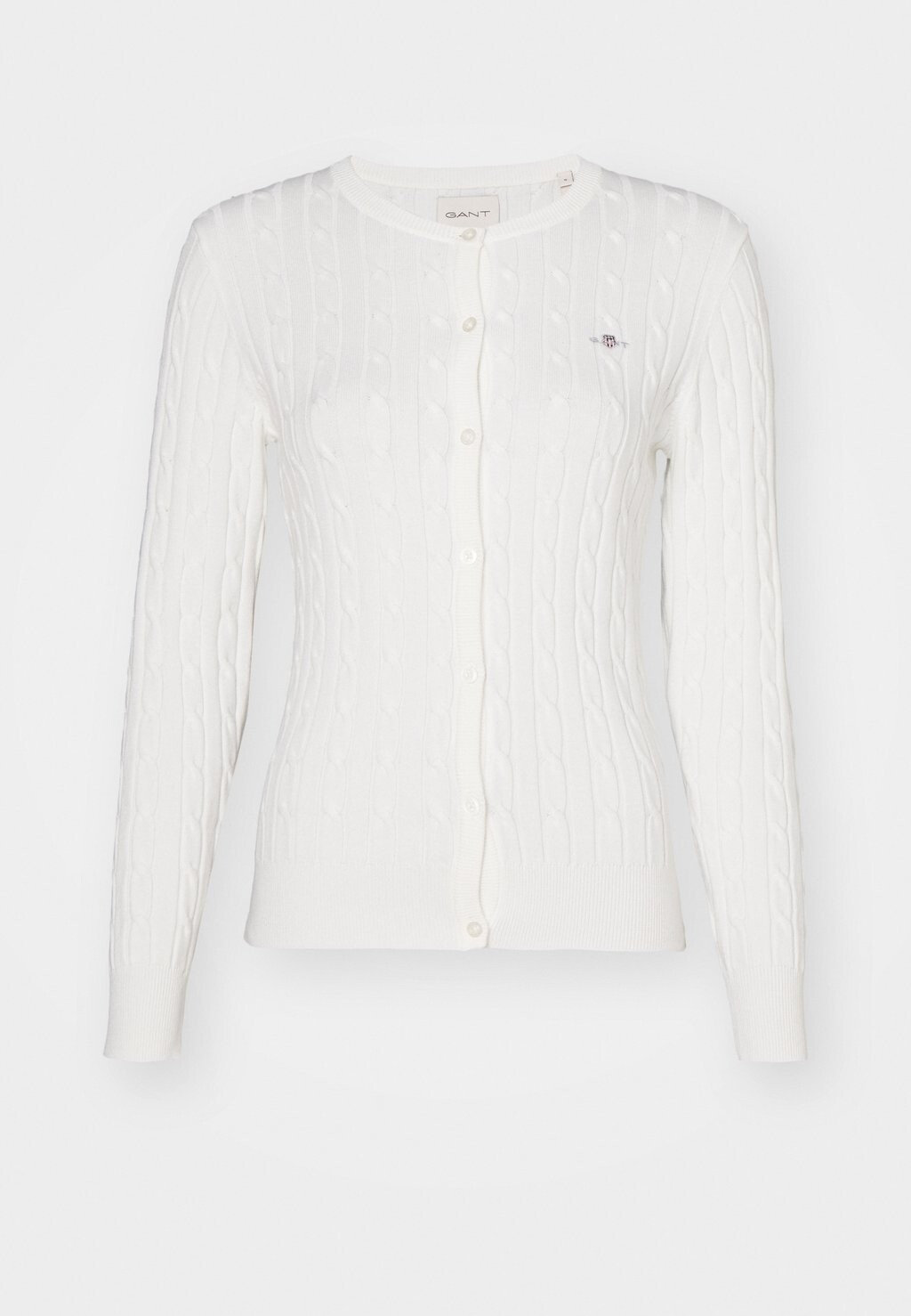 

Кардиган STRETCH CABLE CARDIGAN GANT, кремовый