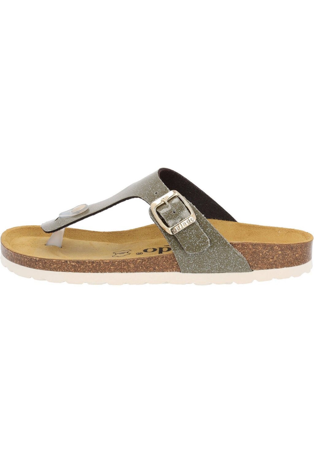 

Шлепанцы для ванной Kos Orion Palado, цвет khaki glitzer