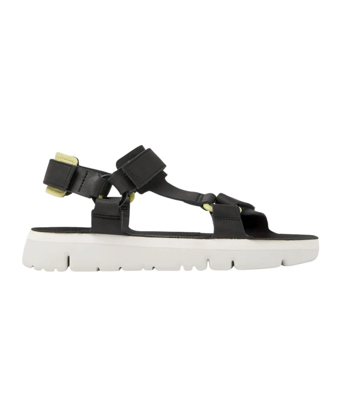 

Лабораторные сандалии, повседневные, кожаные Camper, черный