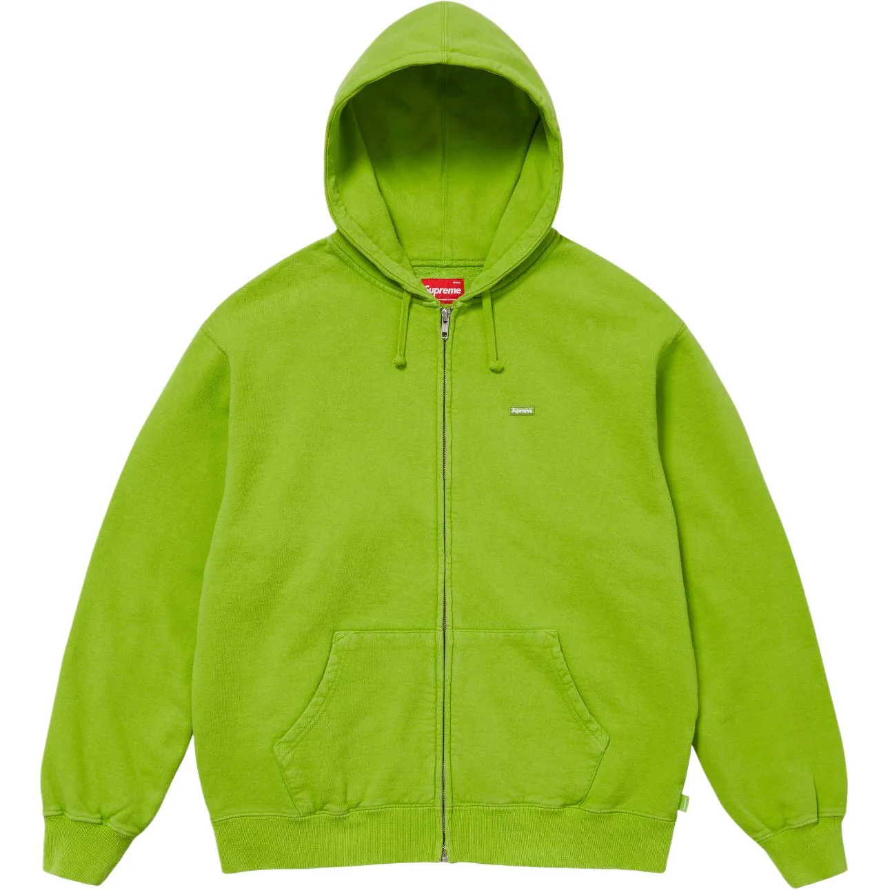 Овердайд худи с капюшоном на молнии small box Supreme, Multicolor/Multicolor — фото 3