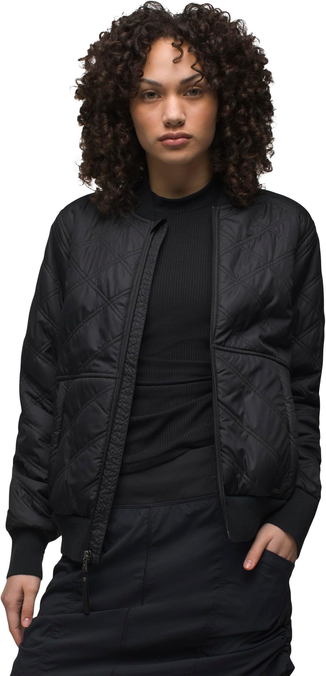 

Куртка Prana Esla Bomber Jacket, черный