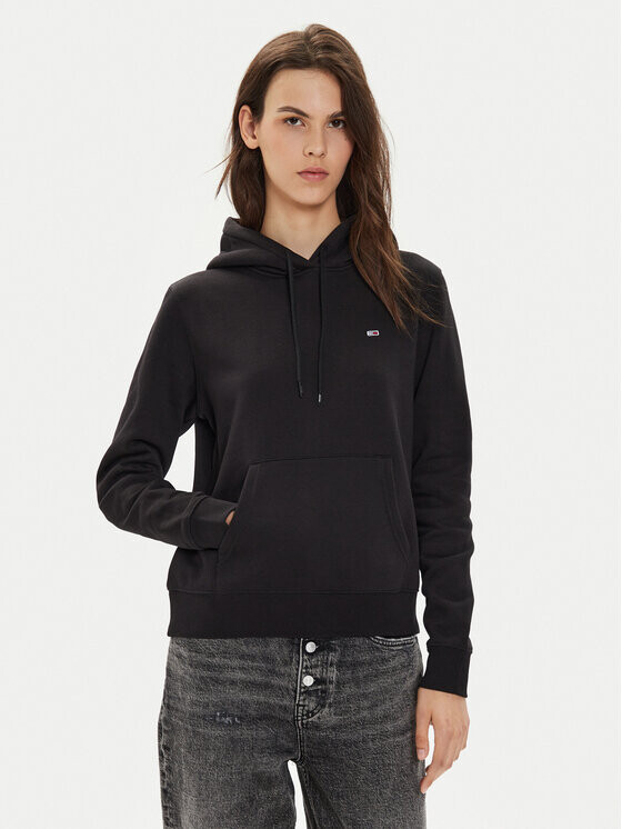 

Толстовка regular fit Tommy Jeans, черный