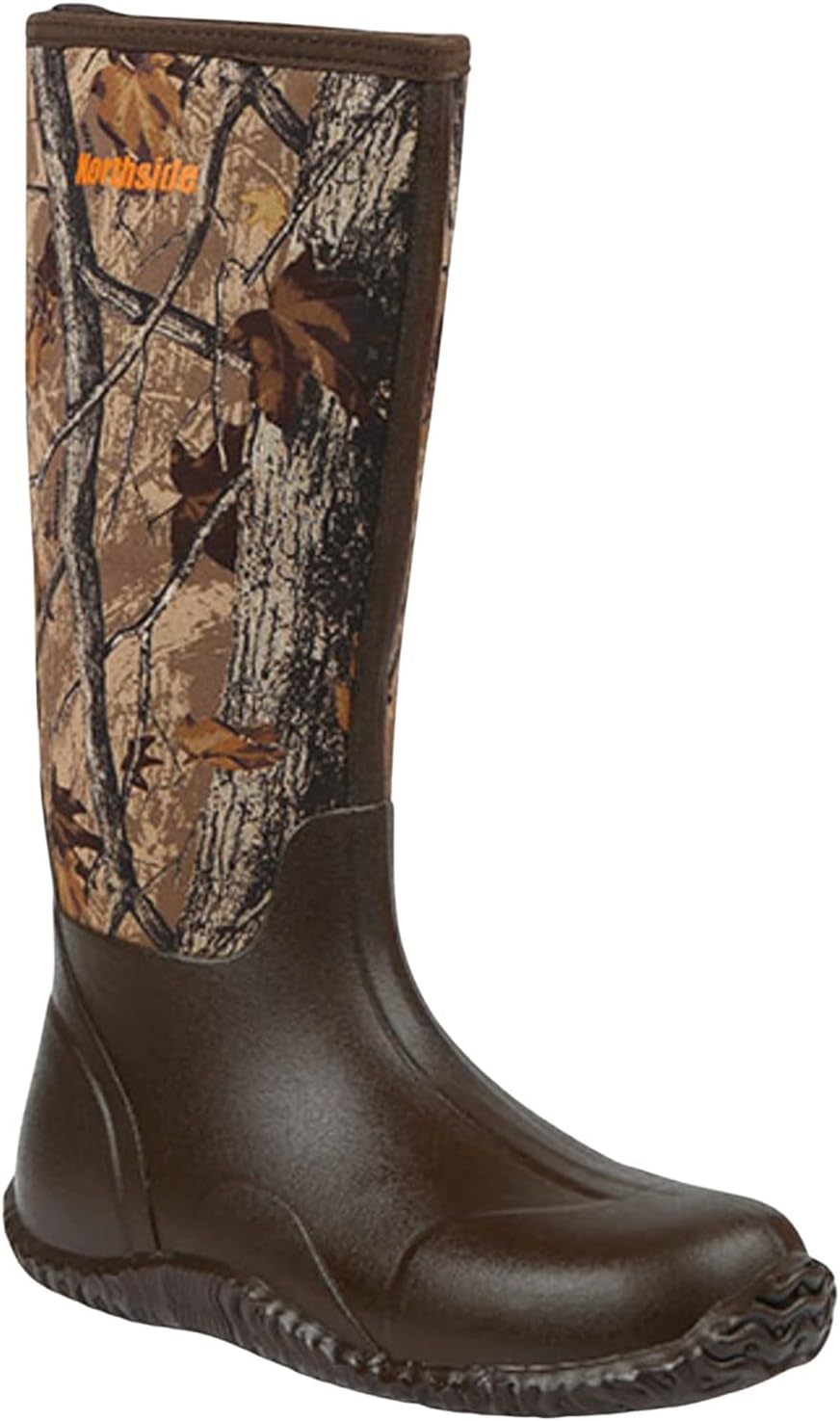 

Мужские всепогодные ботинки Northside Shoshone Falls - текстурированная резина, съемная стелька из ЭВА, резиновая подошва с протектором, коричневый