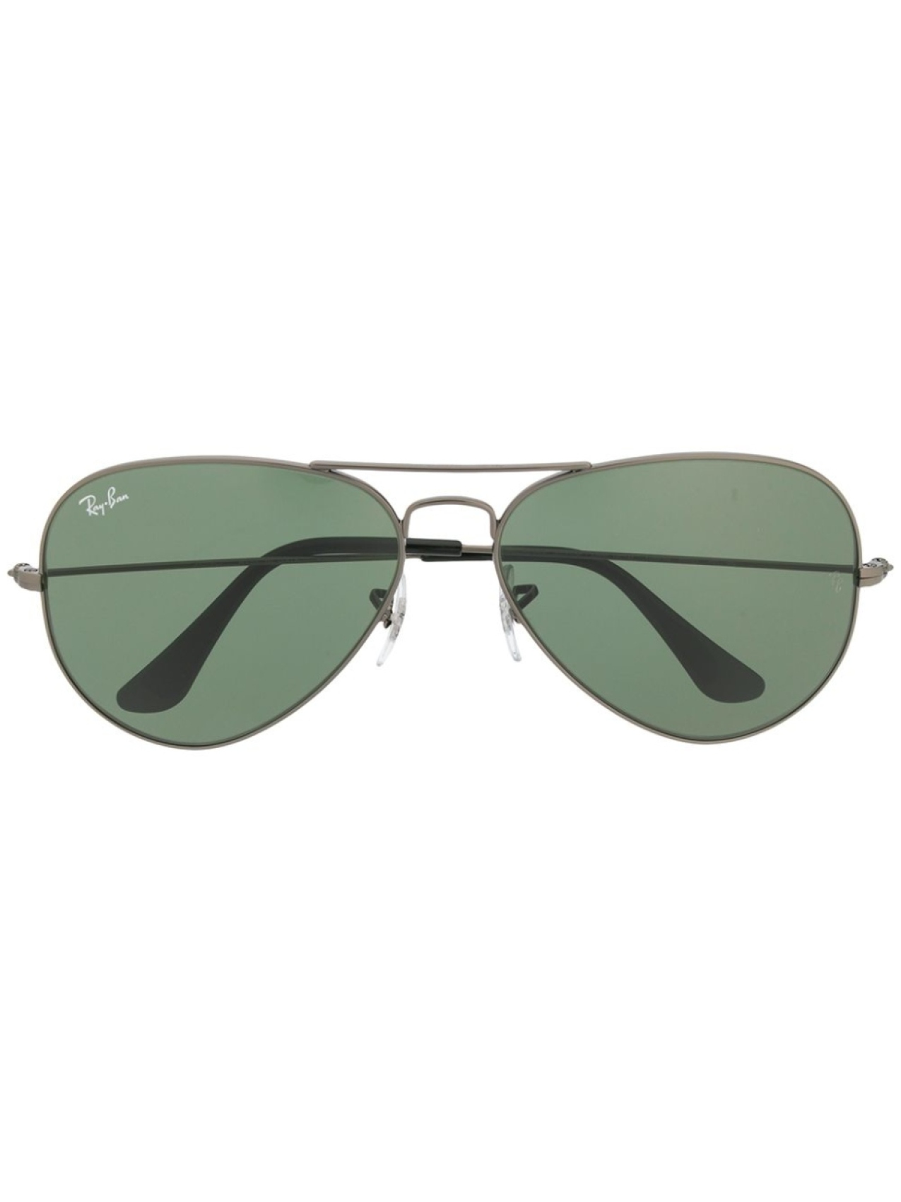 

Ray-Ban солнцезащитные очки-авиаторы, черный